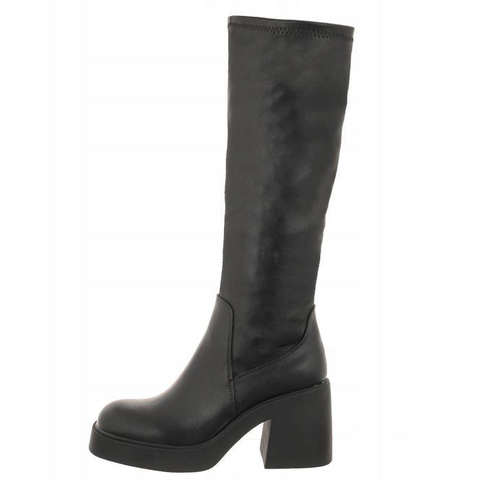 Lange Stiefel für Damen Filippo, schwarz 