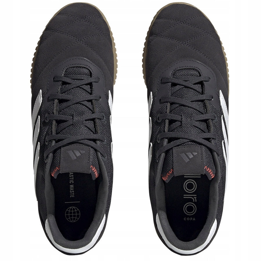 Fußballschuhe Adidas Copa Gloro IN, Größe 39 1/3, dunkelgrau 
