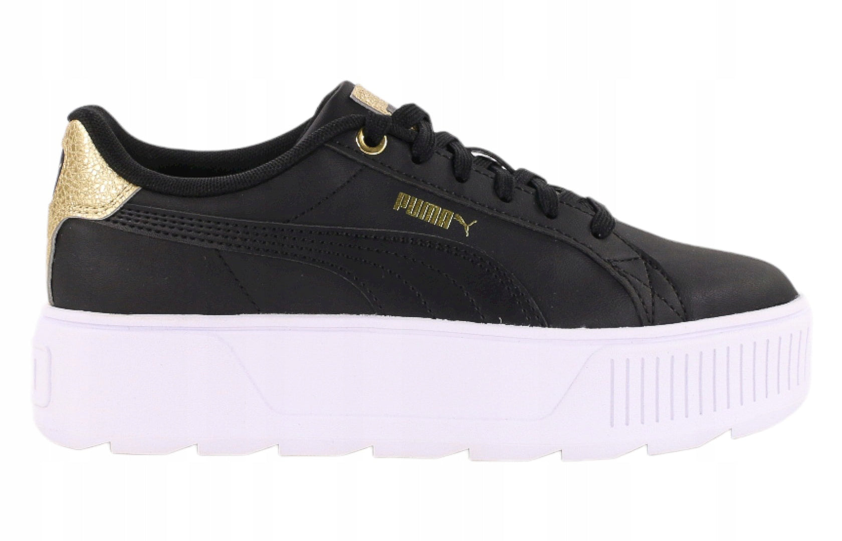 Sportschuhe für Damen Puma Karmen Distressed 38763601, schwarz 