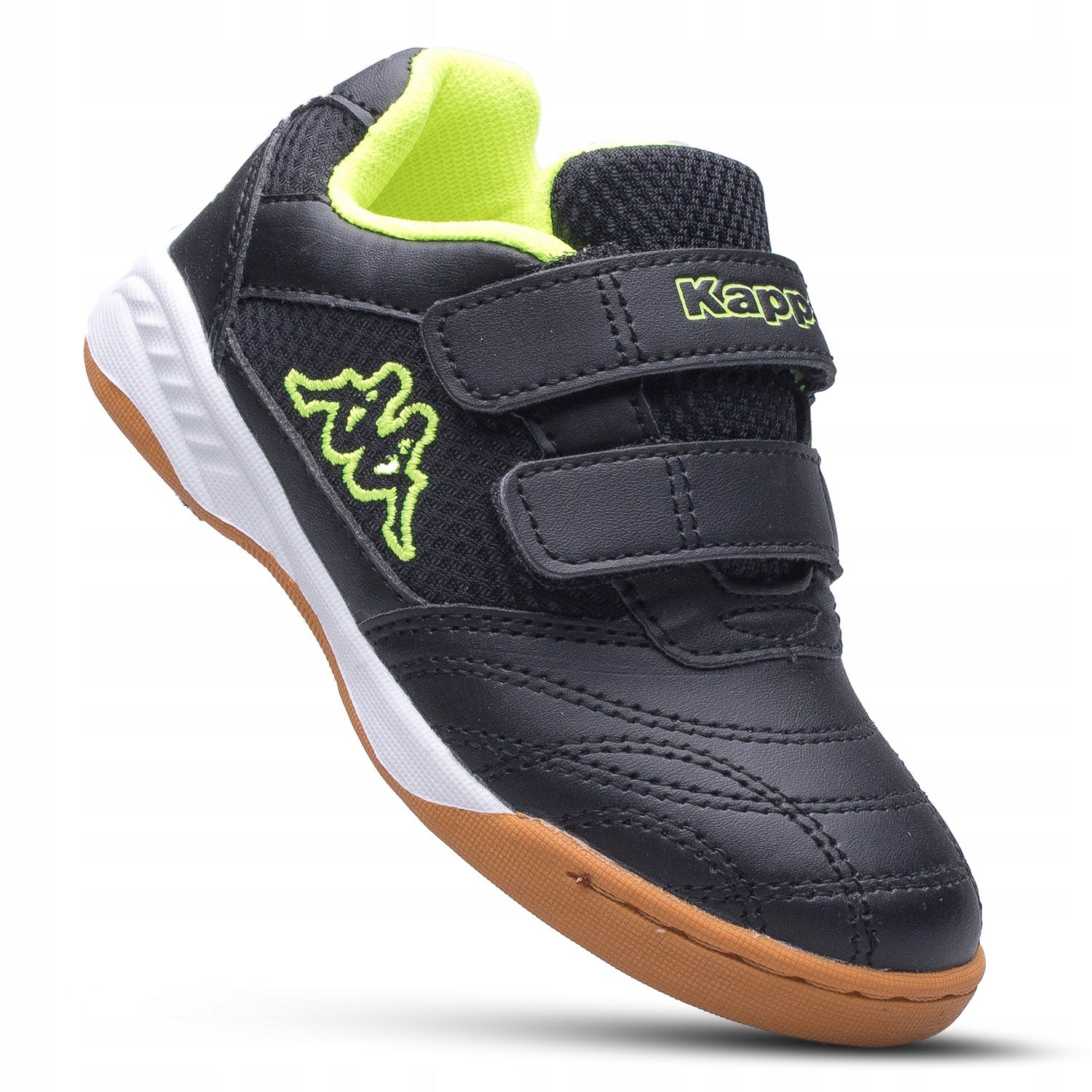 Kinderschuhe Kappa Kickoff K 260509K 1140, schwarz/gelb 