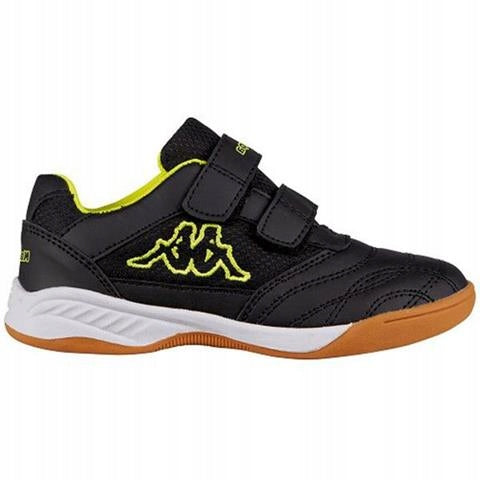 Kinderschuhe Kappa Kickoff K 260509K 1140, schwarz/gelb 