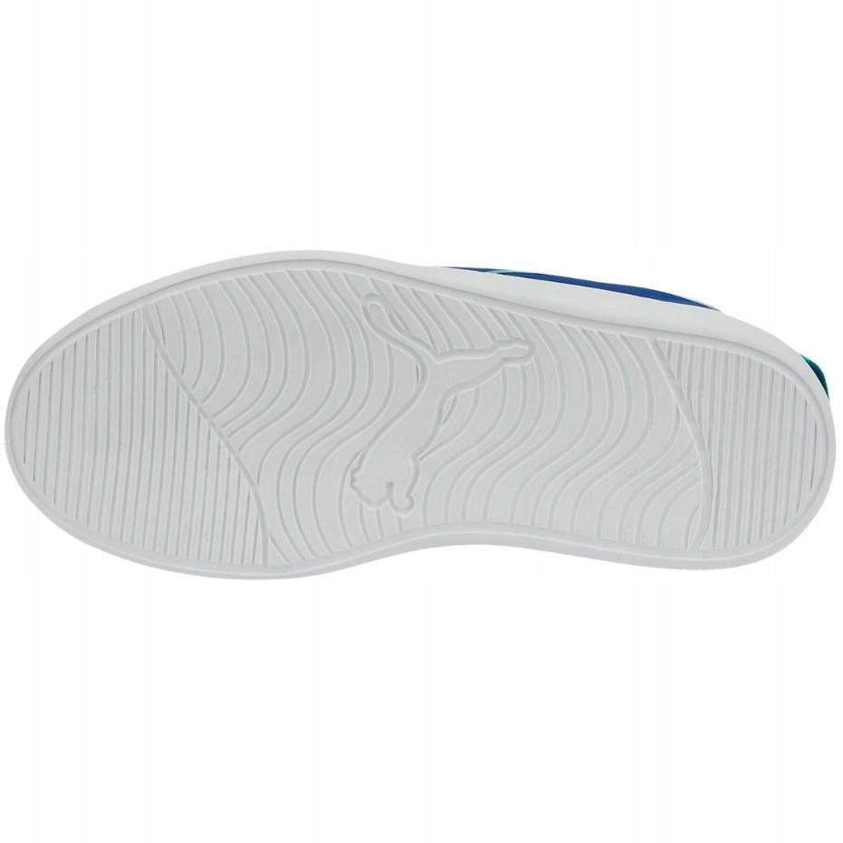 Sportschuhe für Kinder Puma Courtflex v2 Slip On PS Jr 374858 11, blau 