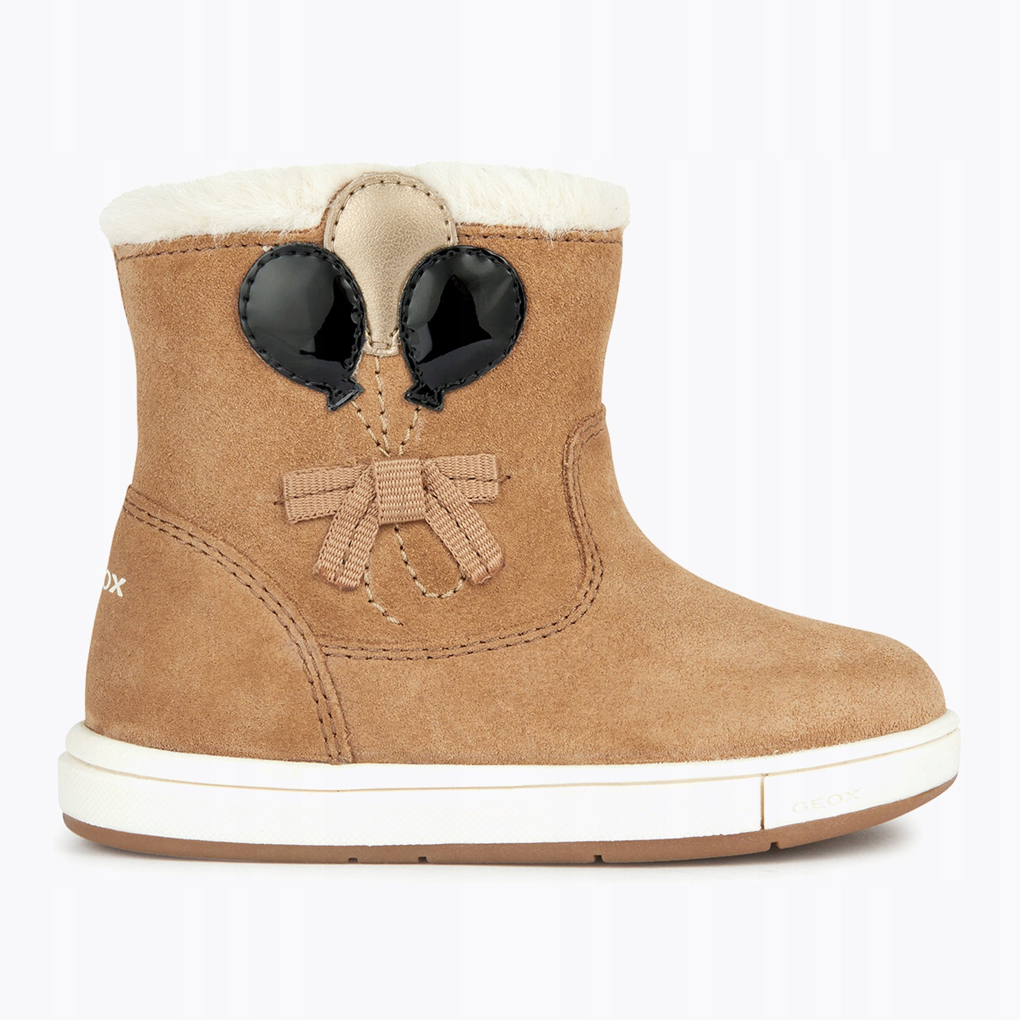Geox Stiefel für Mädchen Trottola, braun 