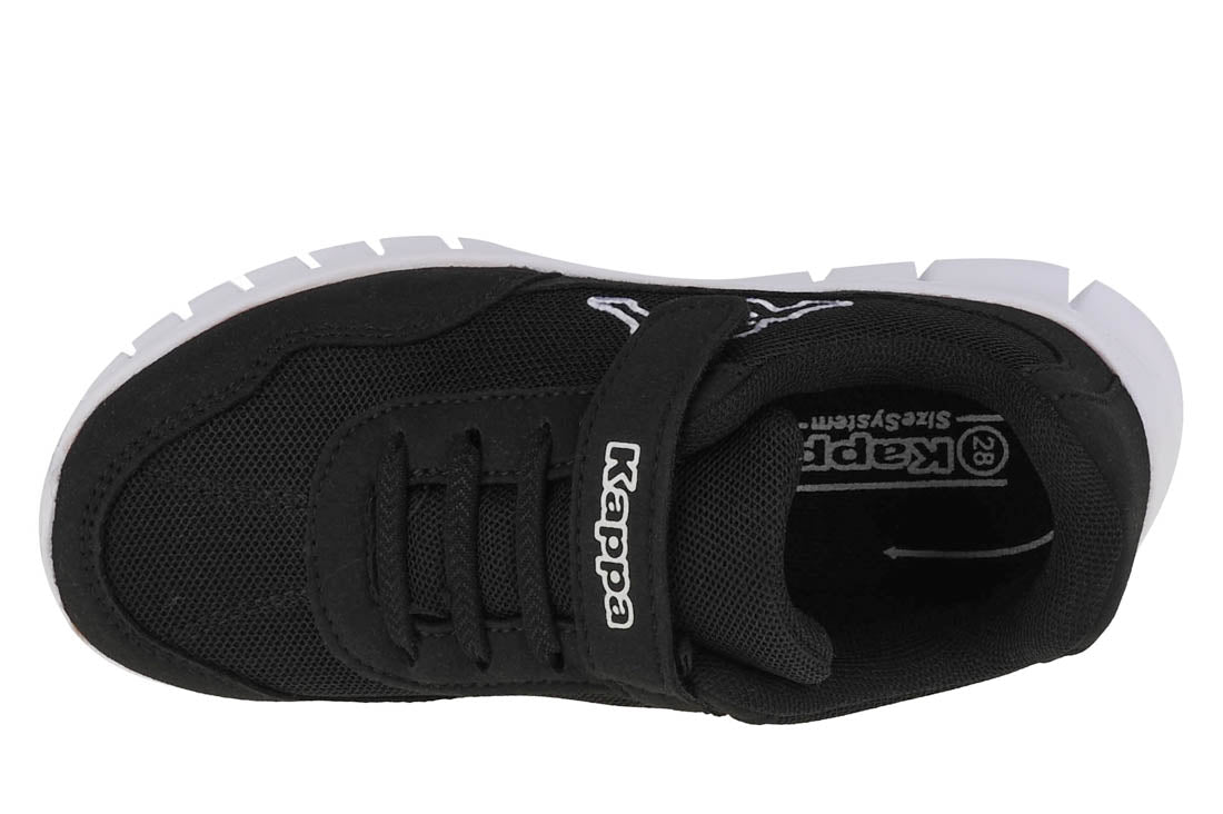 Sportschuhe für Kinder Kappa Follow Jr 260604K 1110, schwarz 