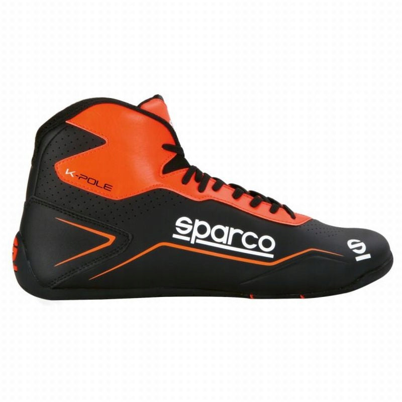 Sparco K-Pole Herren-Rennschuhe, Schwarz 