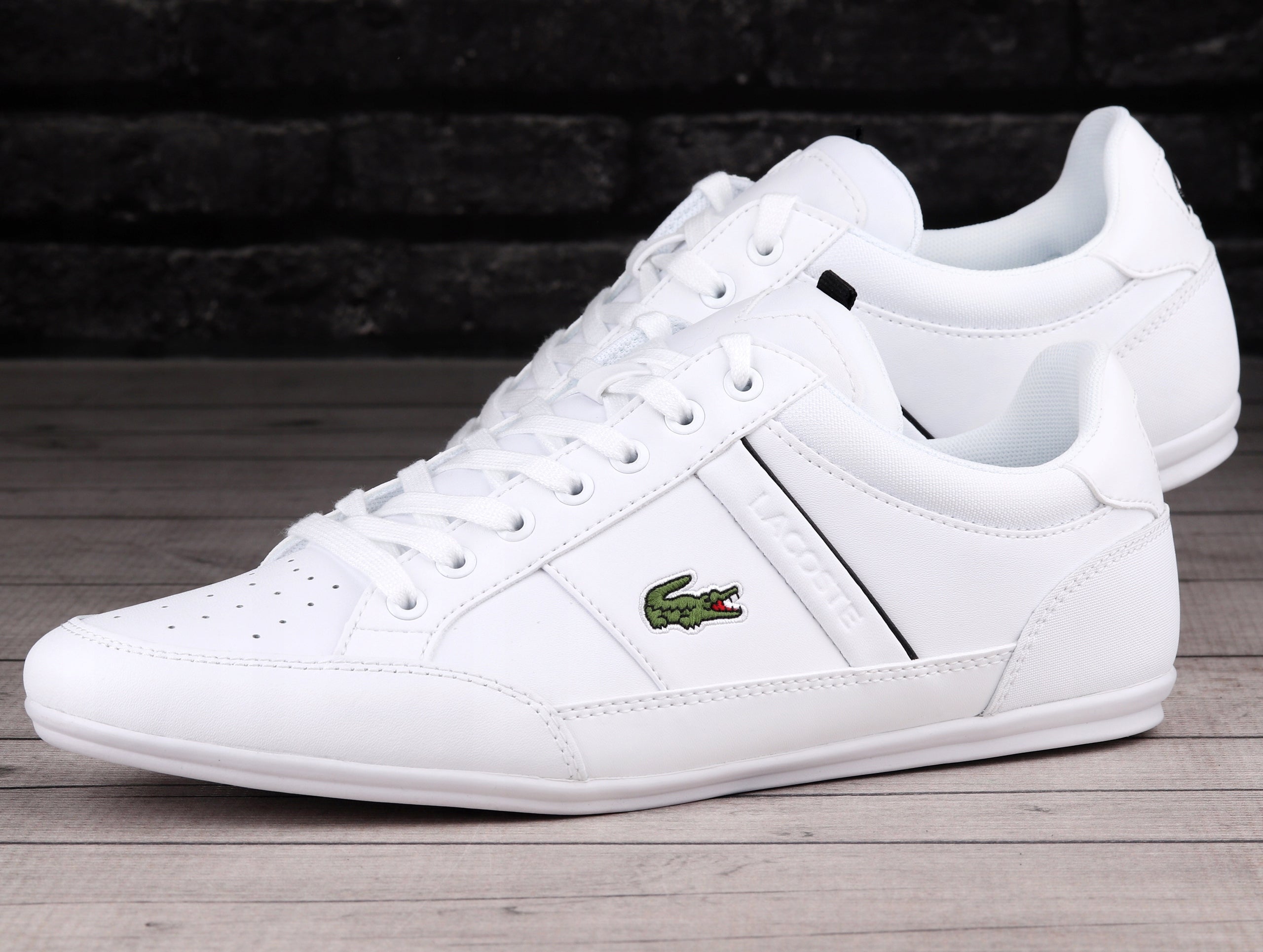 Sportschuhe für Herren Lacoste Chaymon 0121 M 742CMA0014147, weiß 