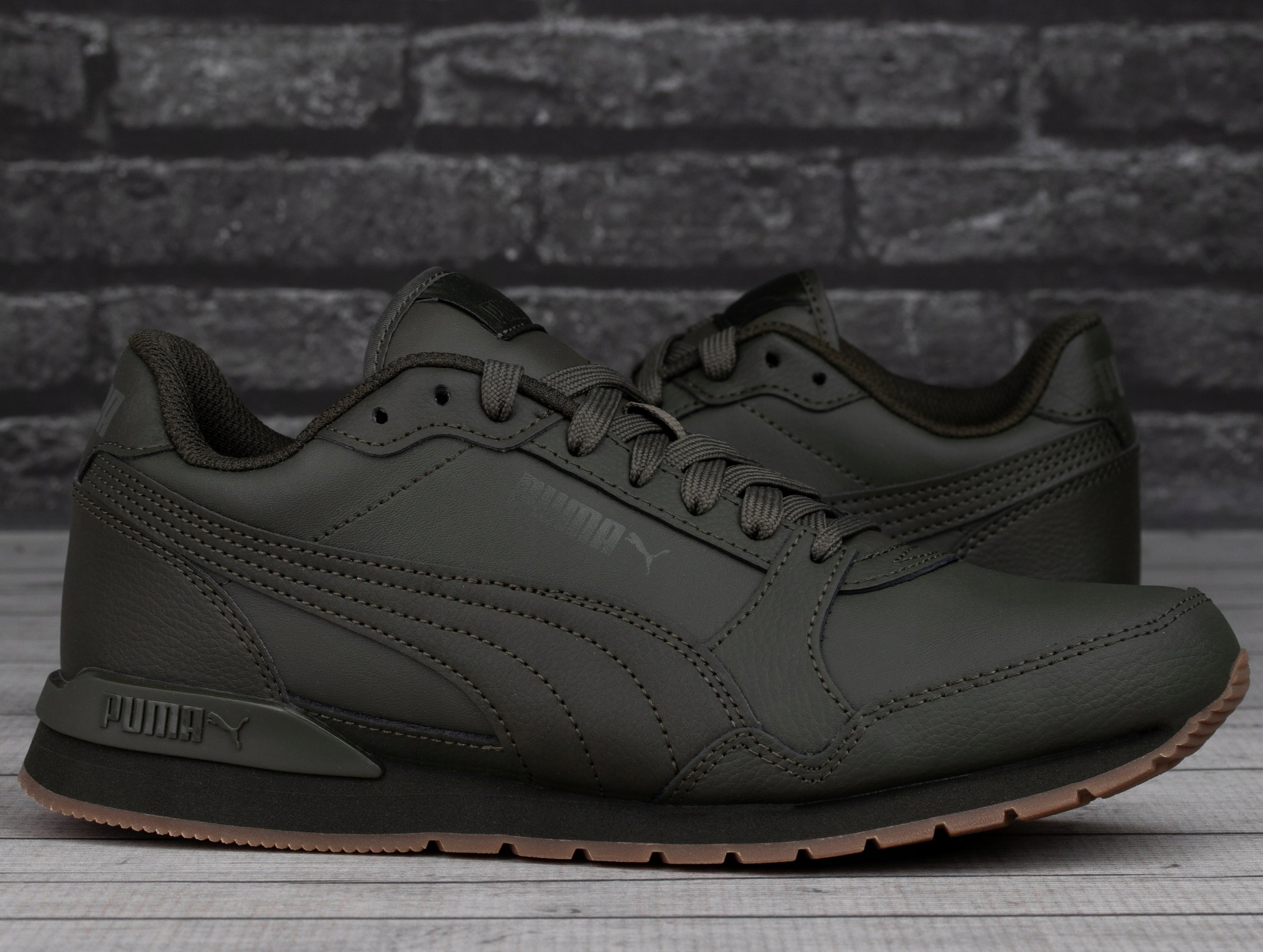 Freizeitschuhe für Herren Puma 38485516, grün 
