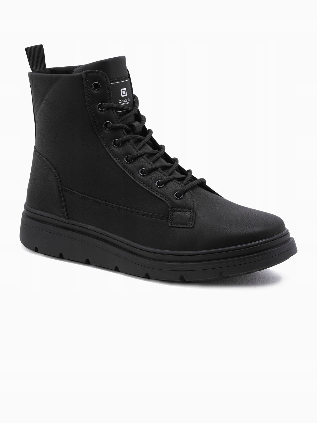 Winterstiefel für Herren Ombre Clothing, schwarz 