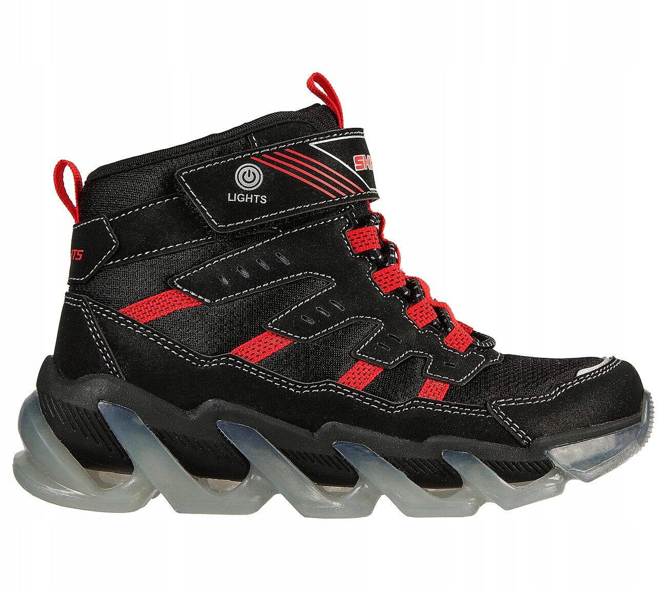 Skechers Jungen Sportschuhe, Schwarz 