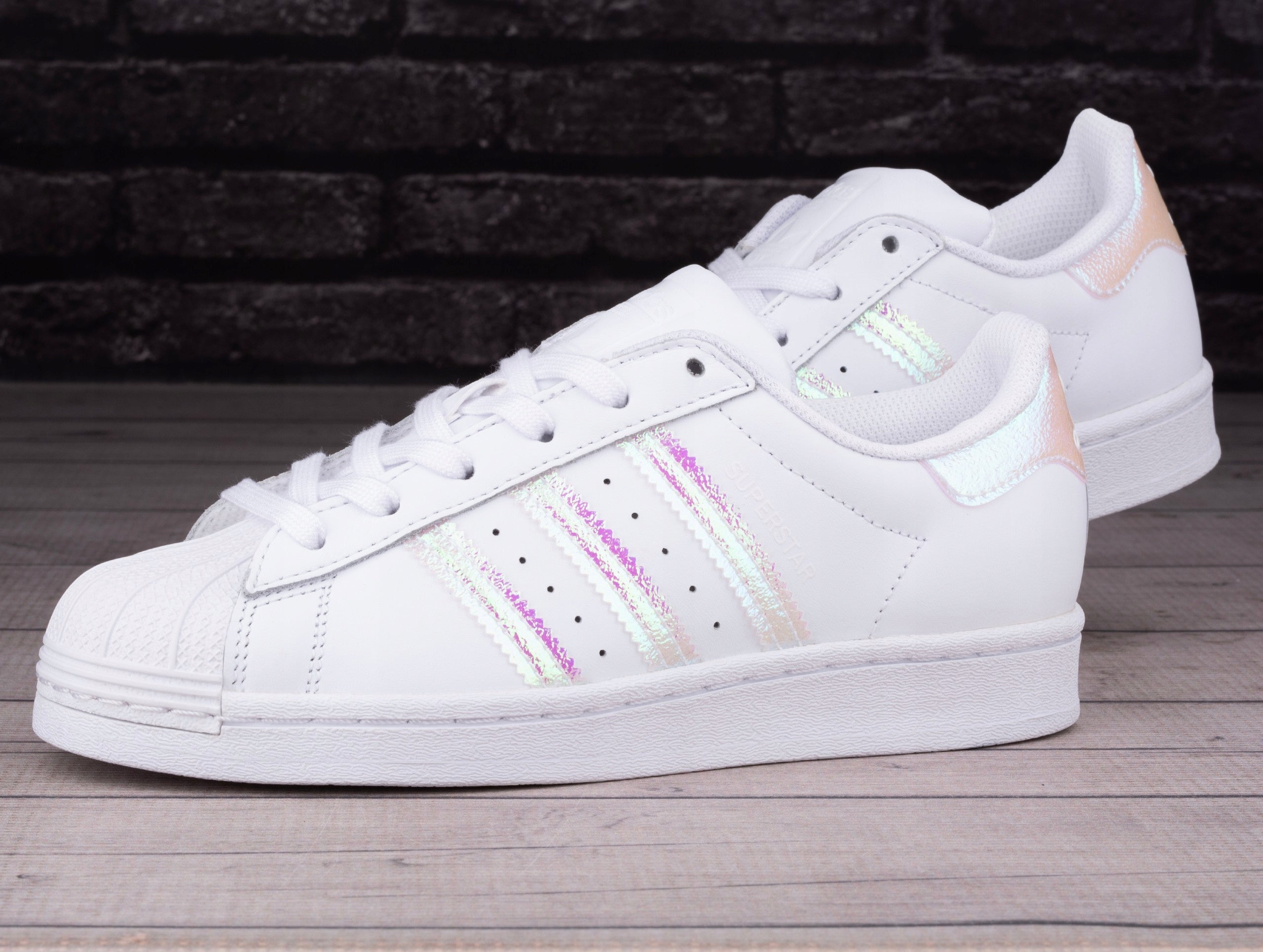 Kinderschuhe, SUPERSTAR J, 57444, weiß 