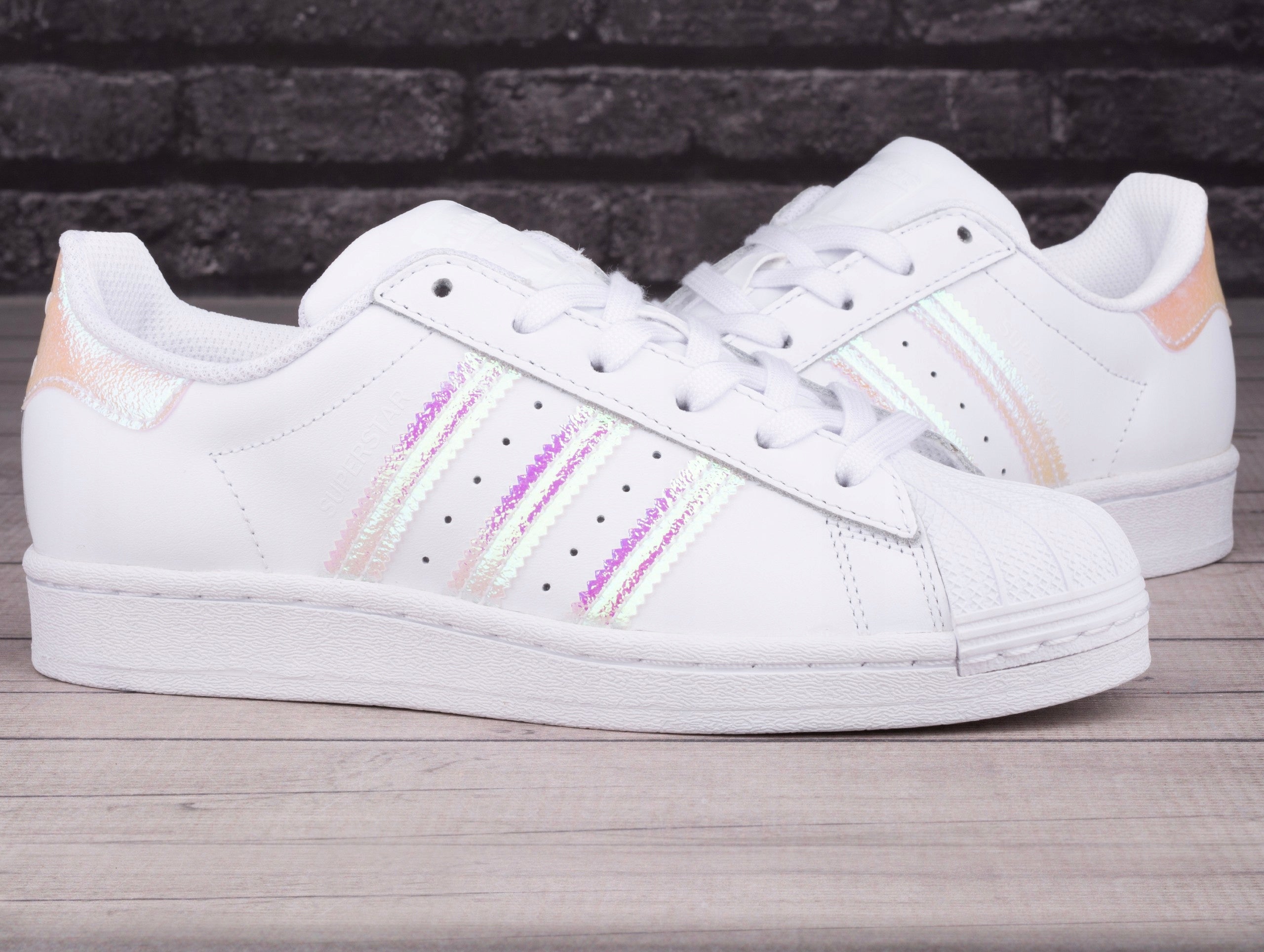Kinderschuhe, SUPERSTAR J, 57444, weiß 