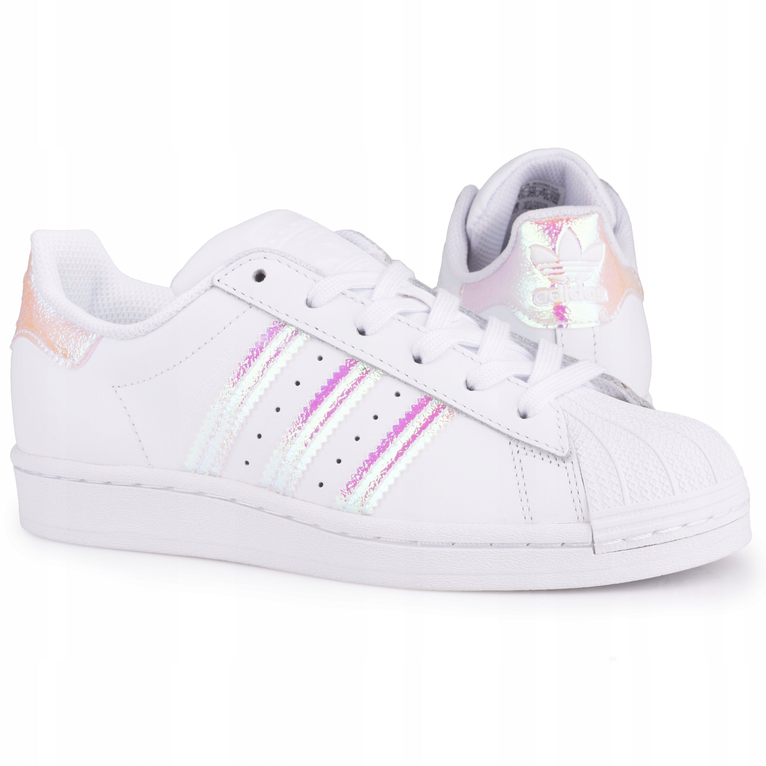 Kinderschuhe, SUPERSTAR J, 57444, weiß 