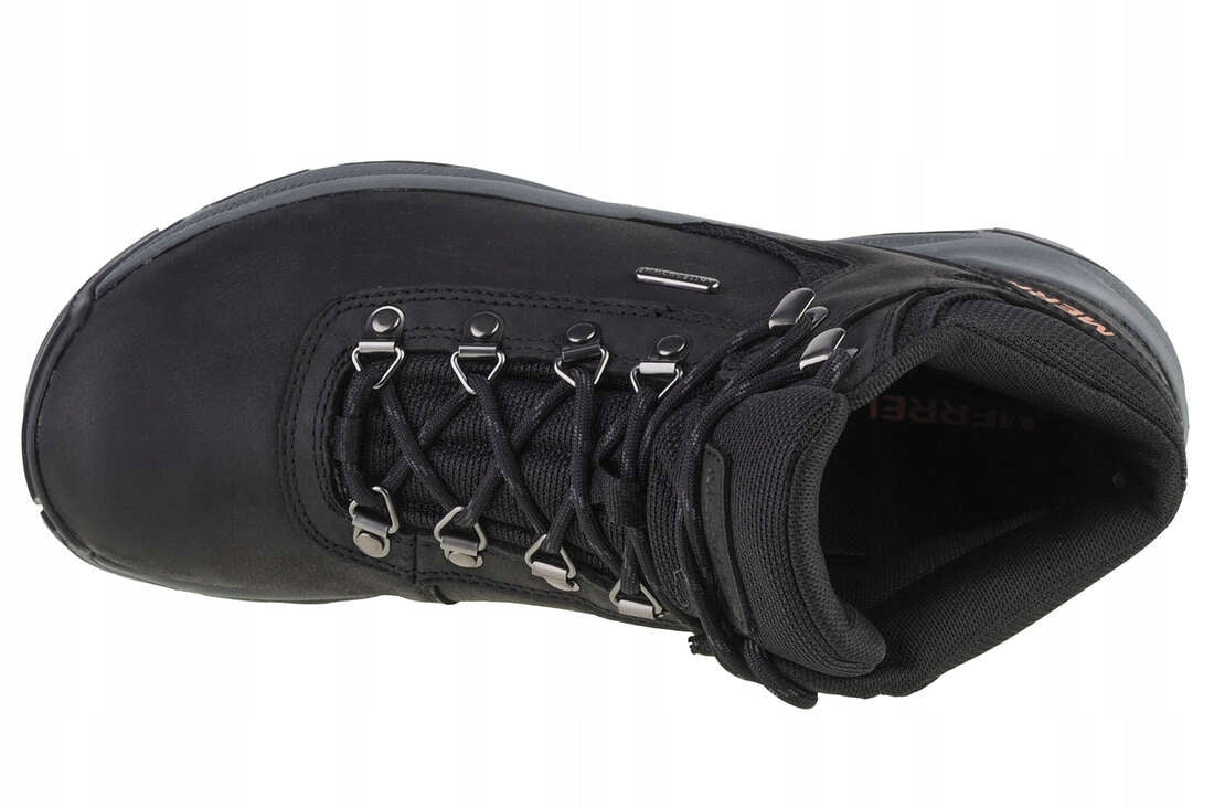 Merrell Erie Mid Ltr WP Herrenschuhe, Schwarz 