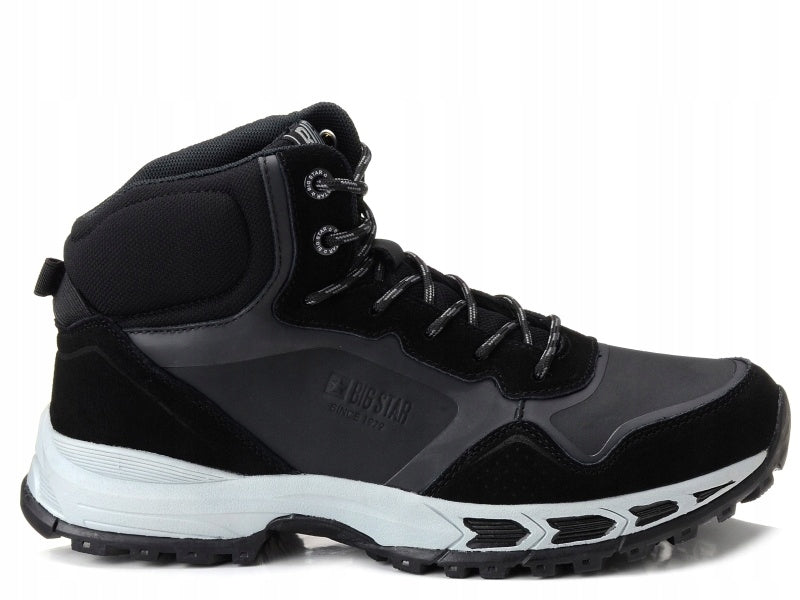 Wanderstiefel für Herren Big Star M II174133, schwarz 