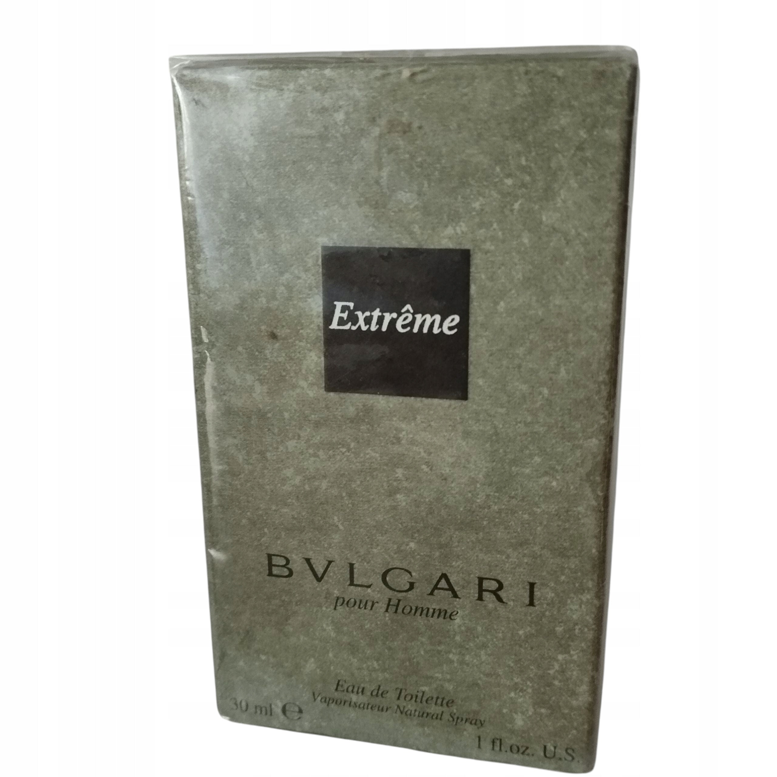 Bvlgari Pour Homme Extreme 30 ml eau de toilette male EDT ROBO