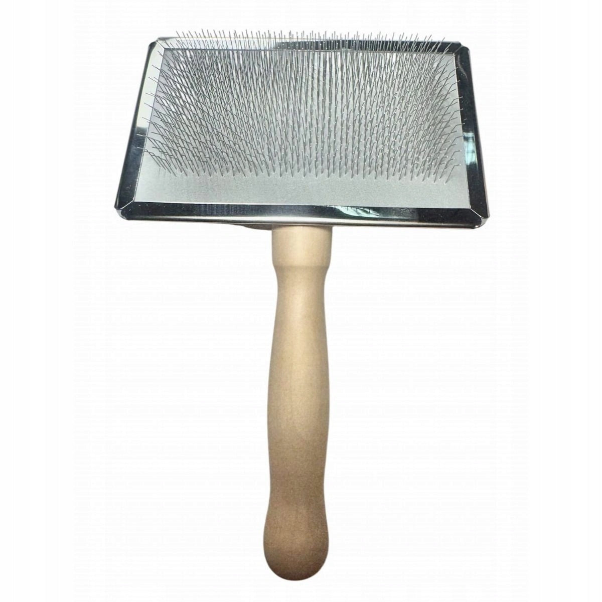 Bymilo Large Soft Slicker Brush - Soft Poodle Brush, Large