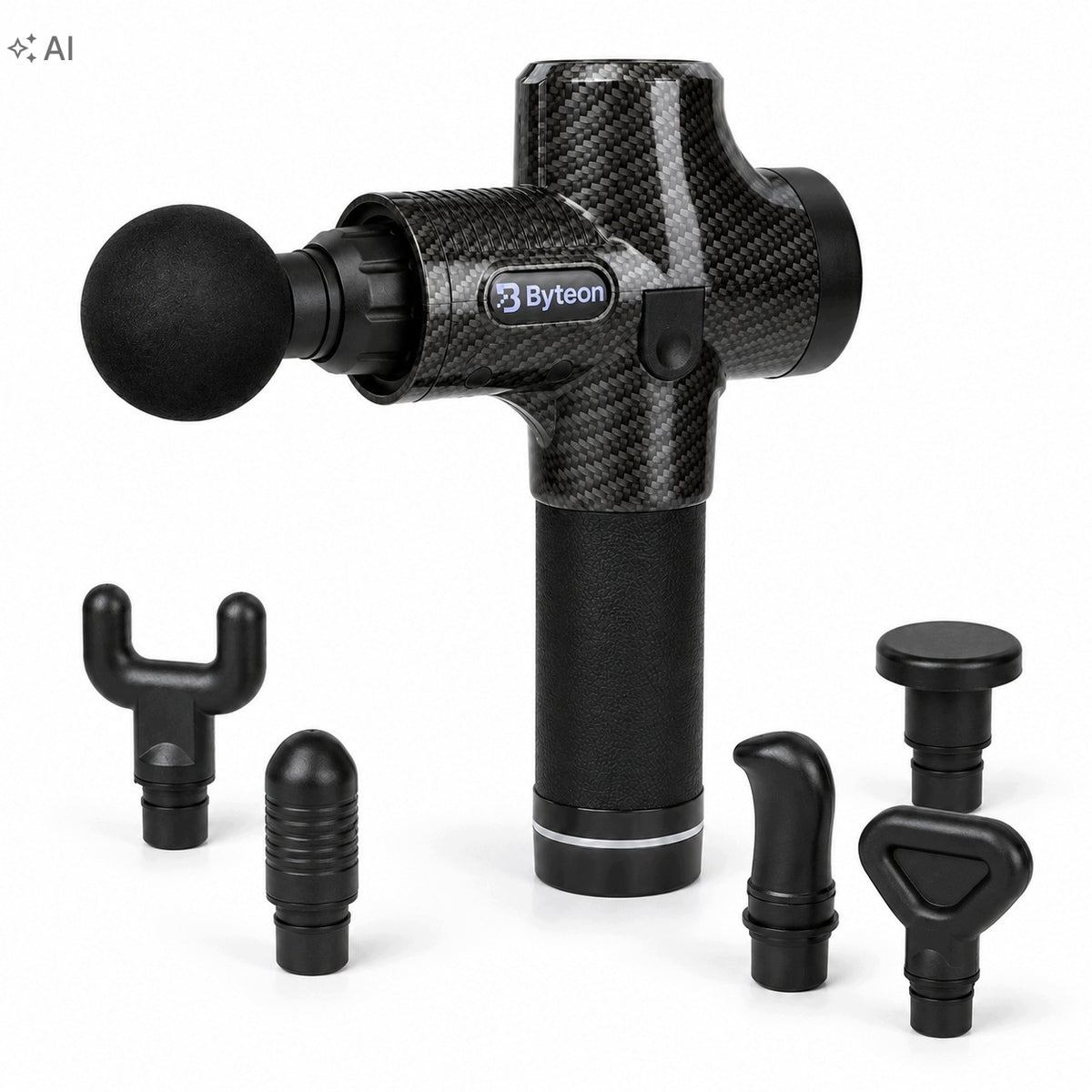 Byteon Massage gun 30 gears 6 brushless heads with suitcase Manufacturer code Byteon Massage gun