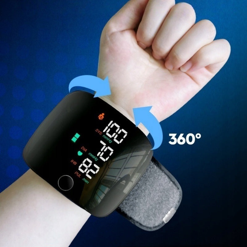 C00ELECTRONIC WRIST BLOOD PRESSURE MONITOR ARRHYTHMIA CASE BATTERY LCD Manufacturer code Uxxu1849