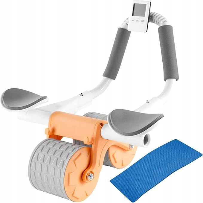 C316 Automatic Abdominal Muscle Exercise Roller Double Wheel For Training