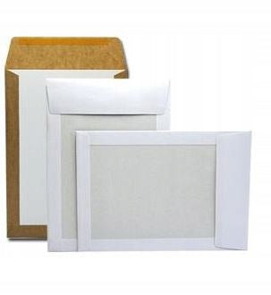 C4 envelope white with cardboard back 229x324 mm NC Board Back shipping 1 pc