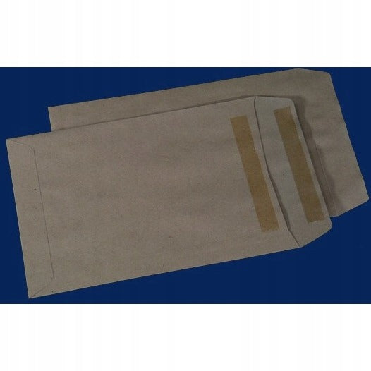 C5 SELF-ADHESIVE ENVELOPES 50 PIECES BROWN NC KOPERTY
