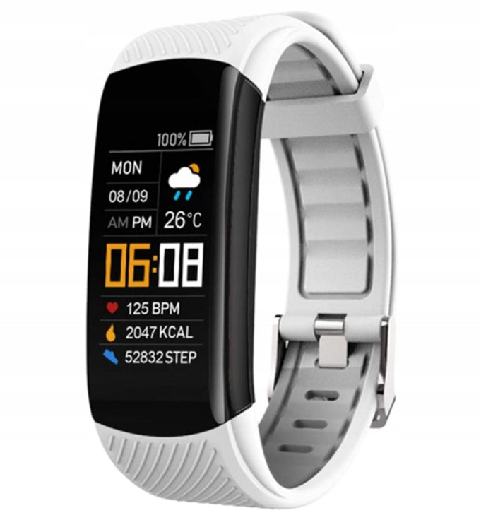 C5S Smart Bracelet Heart Rate Monitoring Function, Sleep, Pedometer Black