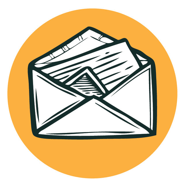 C6 COMPANY ENVELOPES WITH PRINT - 1000 PIECES