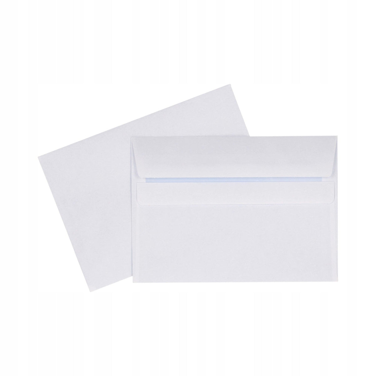 C6 white self-seal envelopes, 1000 pcs.