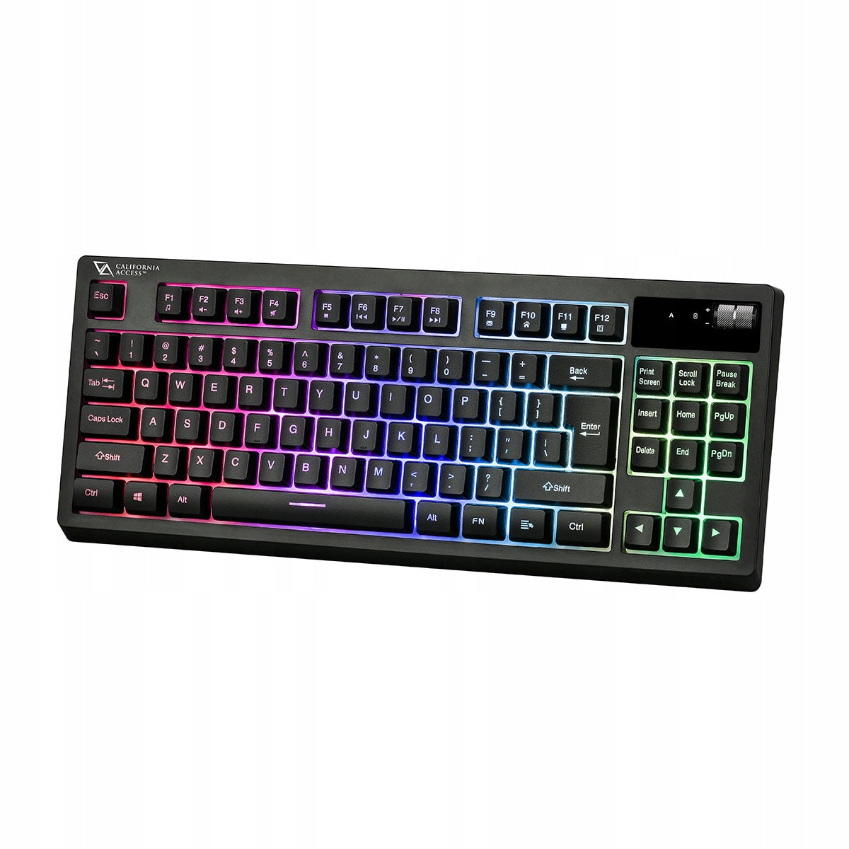 CA KORERO RGB Membrane Wireless Keyboard Keyboard layout US international (qwerty)