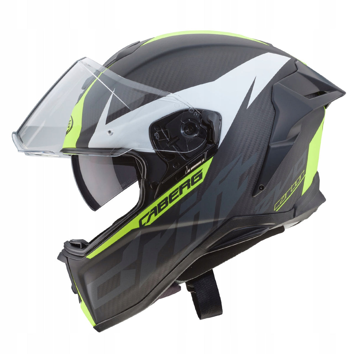CABERG DRIFT EVO CARBON PINLOCK INTEGRAL HELMET, DD clasp, size XL Manufacturer Caberg