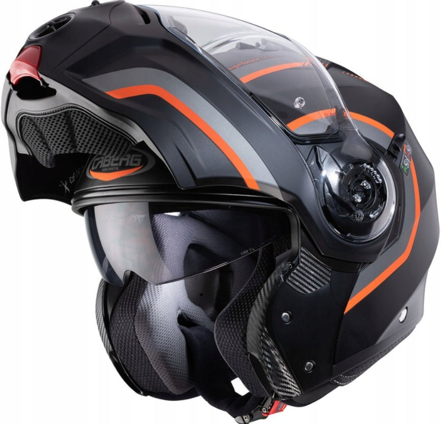 CABERG DROID Jaw Tourist Motorcycle Helmet For Chopper Crusier Size XS