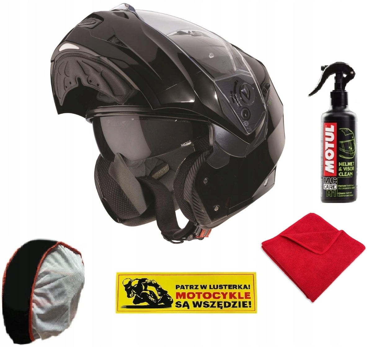 CABERG DUKE II SMART MAP HELMET BLACK