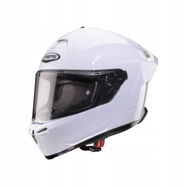 CABERG INTEGRAL HELMET ROXTER SOLID WHITE GLOSS XS + FREEBIES Size XS