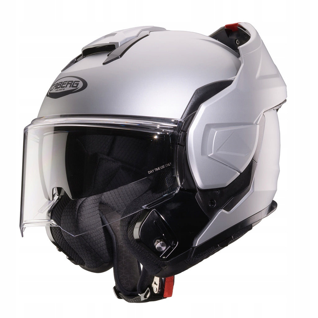 CABERG JAW HELMET FLIP-BACK TRIP SOLID GREY MAT M +PINLOCK AND FREEBIES Size M
