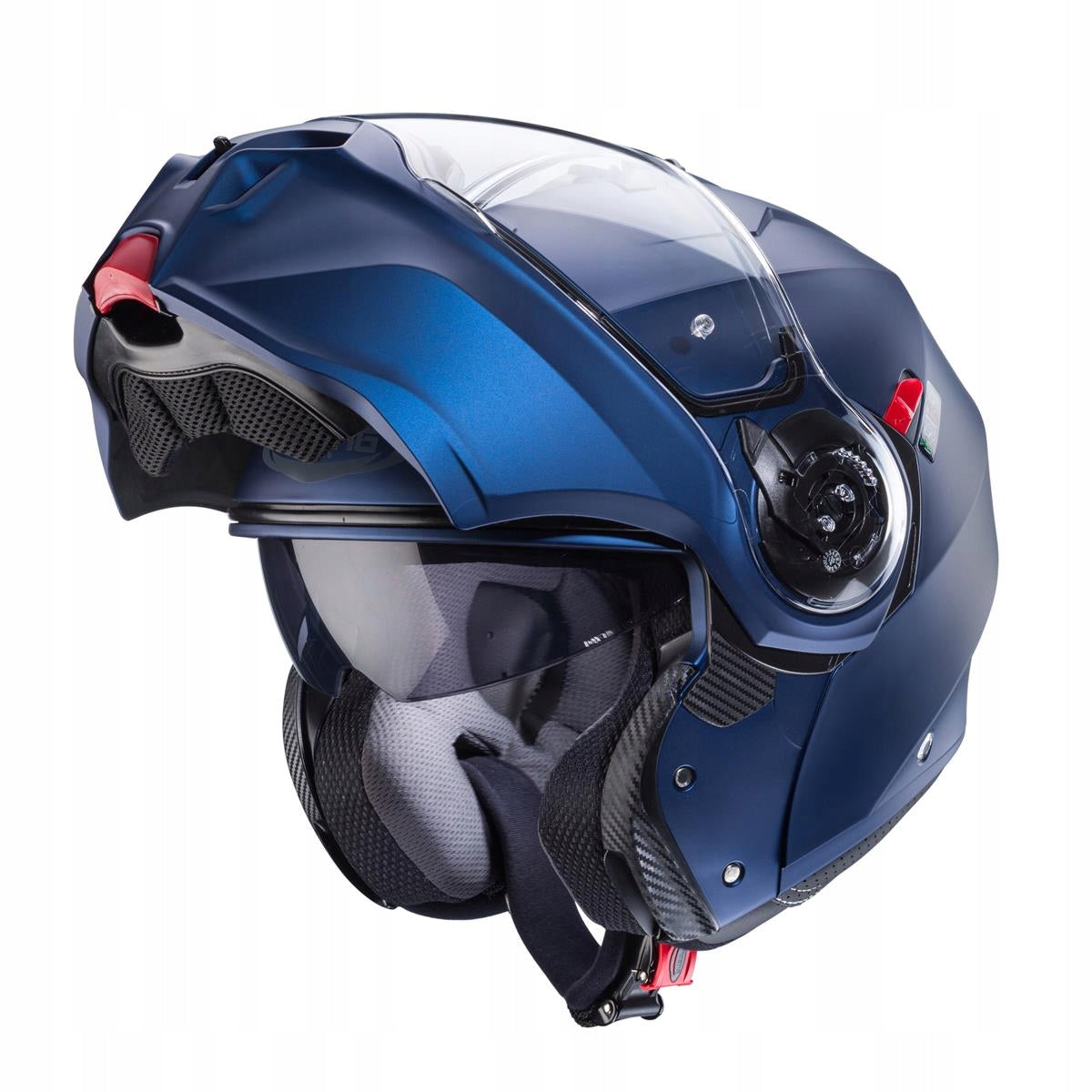 CABERG JAW HELMET FLIP-UP DUKE EVO SOLID BLUE MATT (YAMAHA) SIZE M Size M