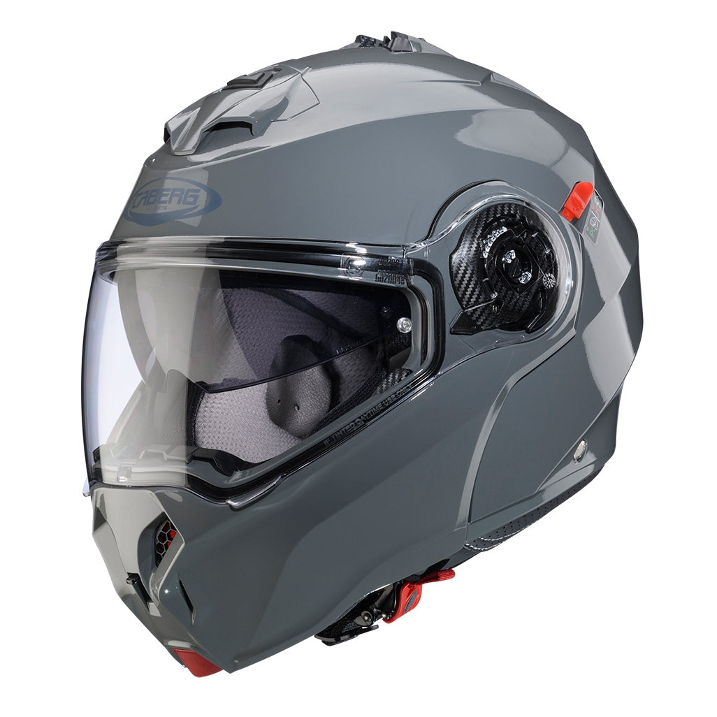 CABERG MOTORCYCLE HELMET DUKE EVO SOLID GREY M