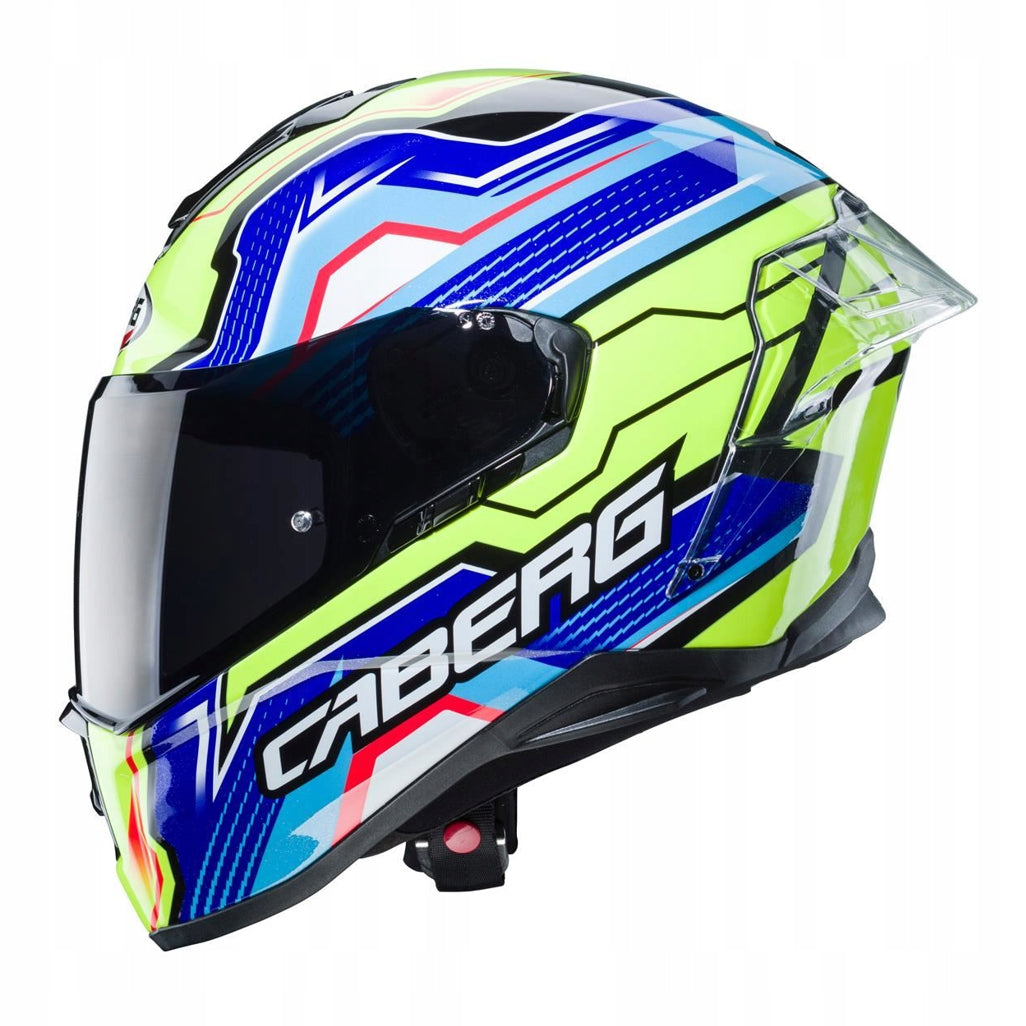 CABERG MOTORCYCLE HELMET INTEGRAL BLEND DRIFT EVO LB29 BLACK BLUE YEL XL Manufacturer's catalog number C2OM00K4/XL