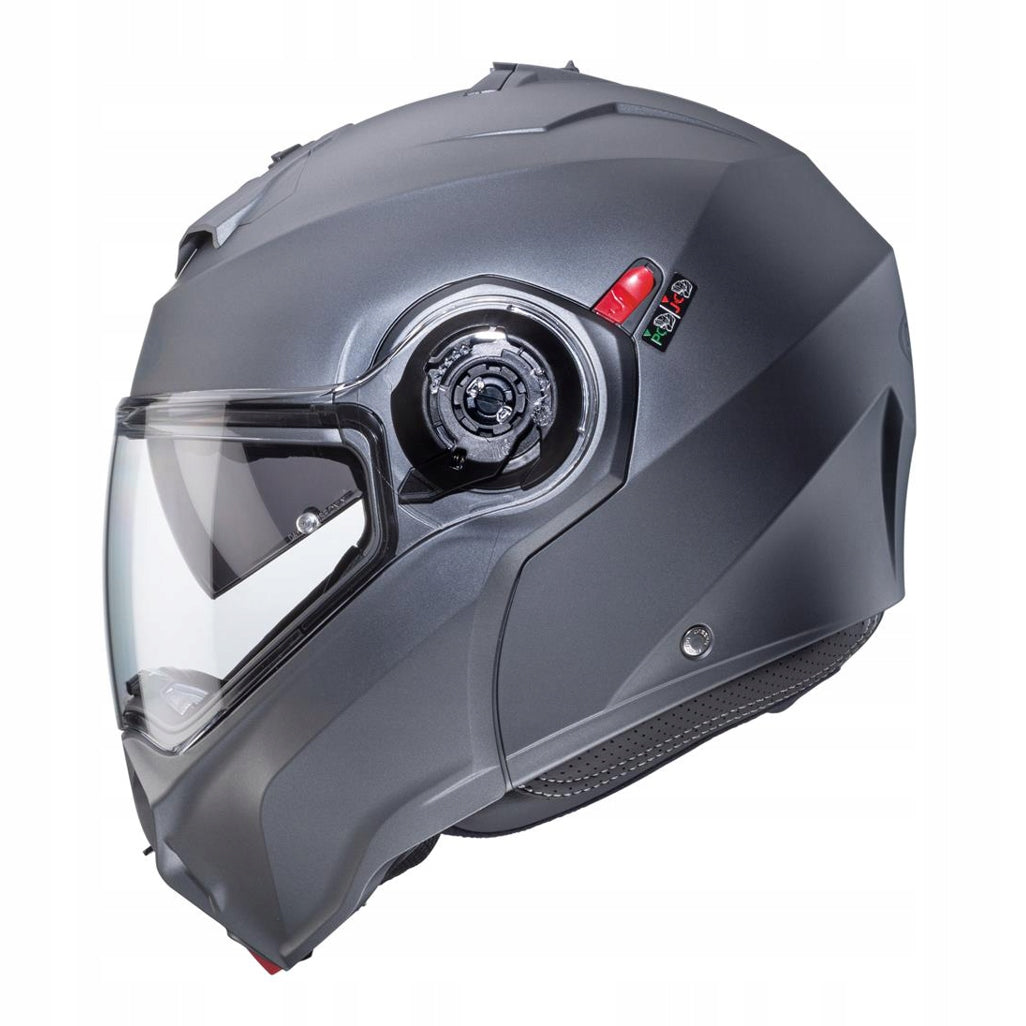 CABERG MOTORCYCLE HELMET JAW FLIP-UP DUKE EVO SOLID GREY KAMO L Manufacturer Caberg
