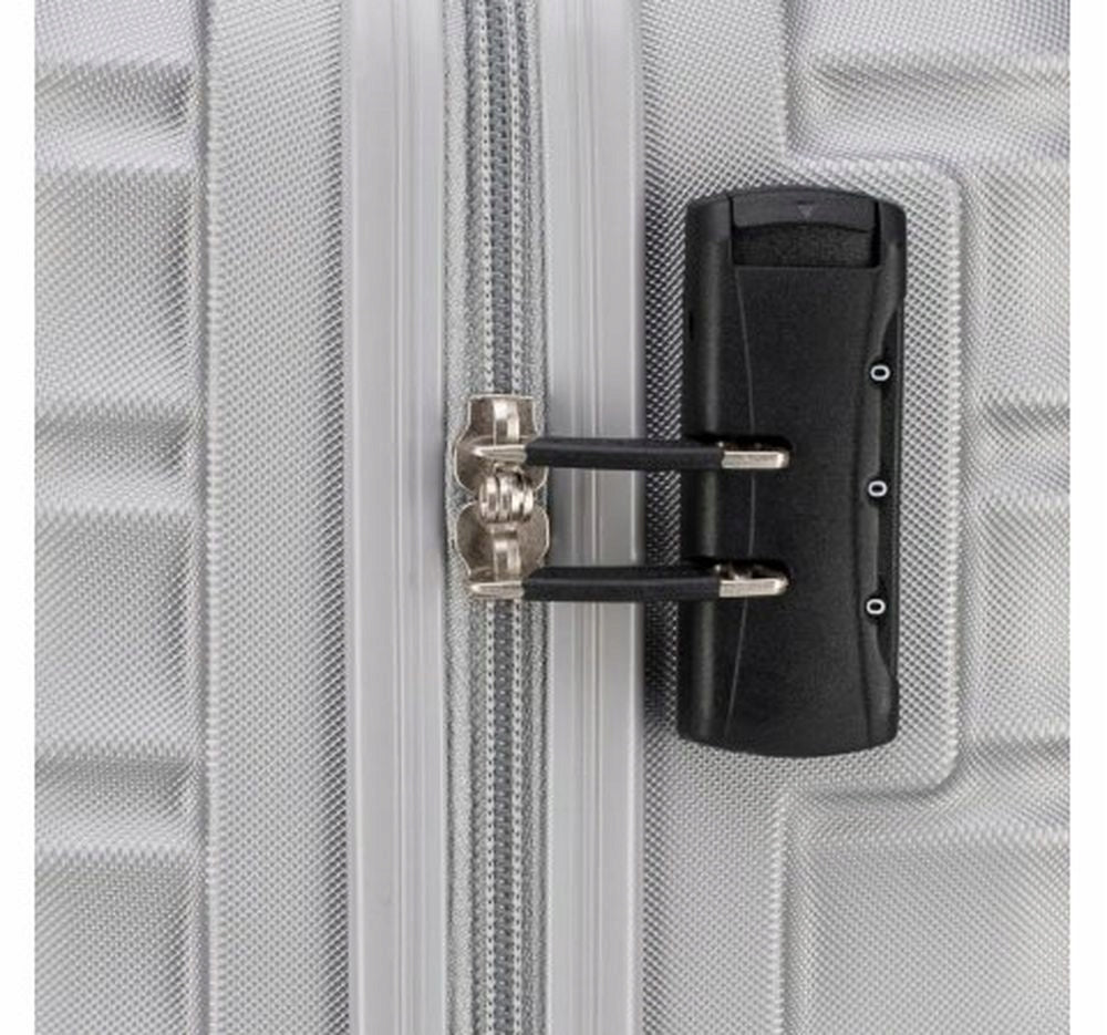 CABIN SUITCASE ABS WITTCHEN GROOVE LINE 56-3A-311-01 GREY Width (longer edge) 40 cm