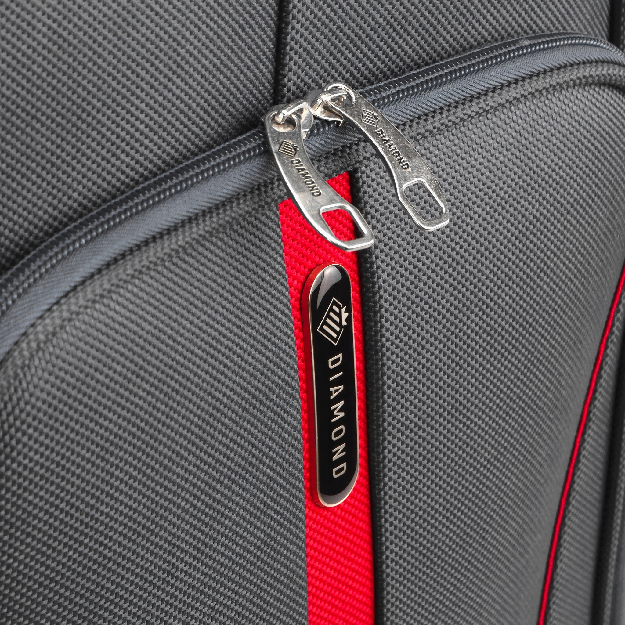 CABIN SUITCASE ON WHEELS TRAVEL LUGGAGE DIAMOND GREY SOFT S 20" C330 Depth (shorter edge) 22 cm