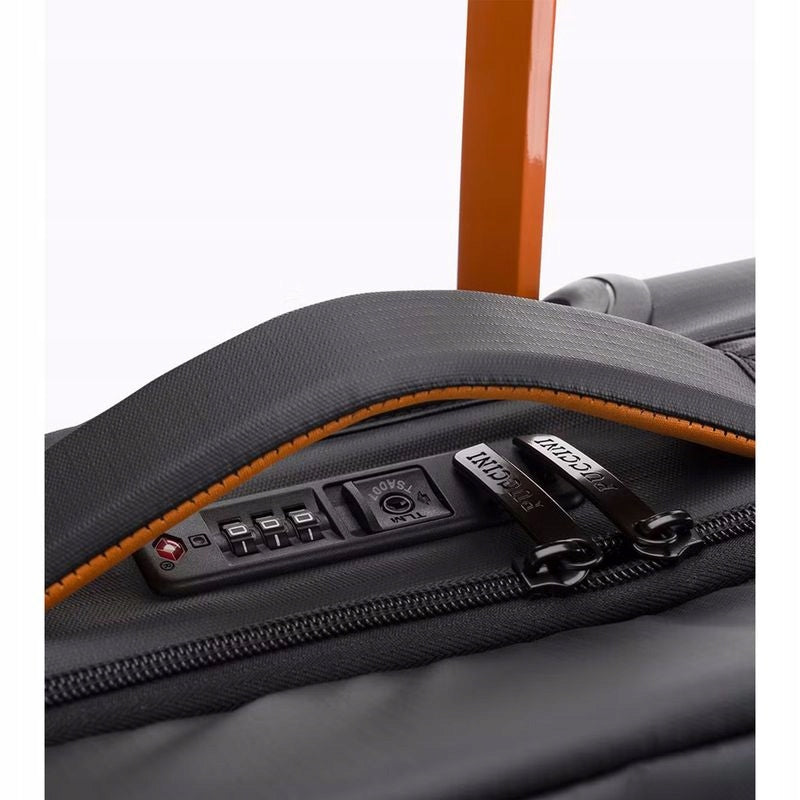 CABIN SUITCASE PUCCINI WITH BACKPACK FUNCTION EM50249C-1 COLORADO BLACK Kind soft
