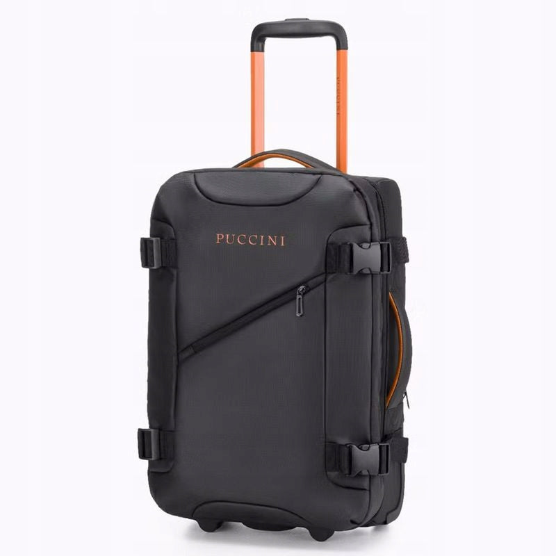 CABIN SUITCASE PUCCINI WITH BACKPACK FUNCTION EM50249C-1 COLORADO BLACK