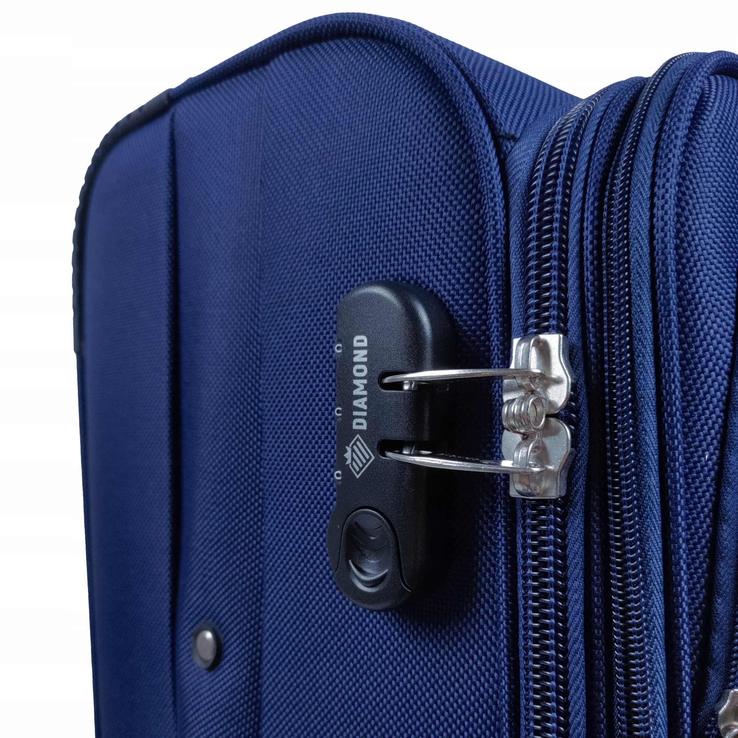 CABIN SUITCASE SOFT TOURIST TRAVEL DIAMOND CORDURA RUBY 50L Depth (shorter edge) 22.5 cm