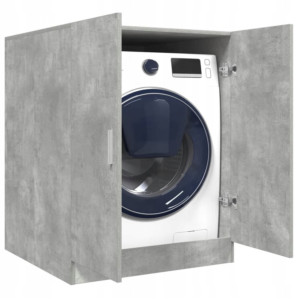 CABINET FOR WASHING MACHINE GREY CONCRETE 70,5X71,5X91,5CM