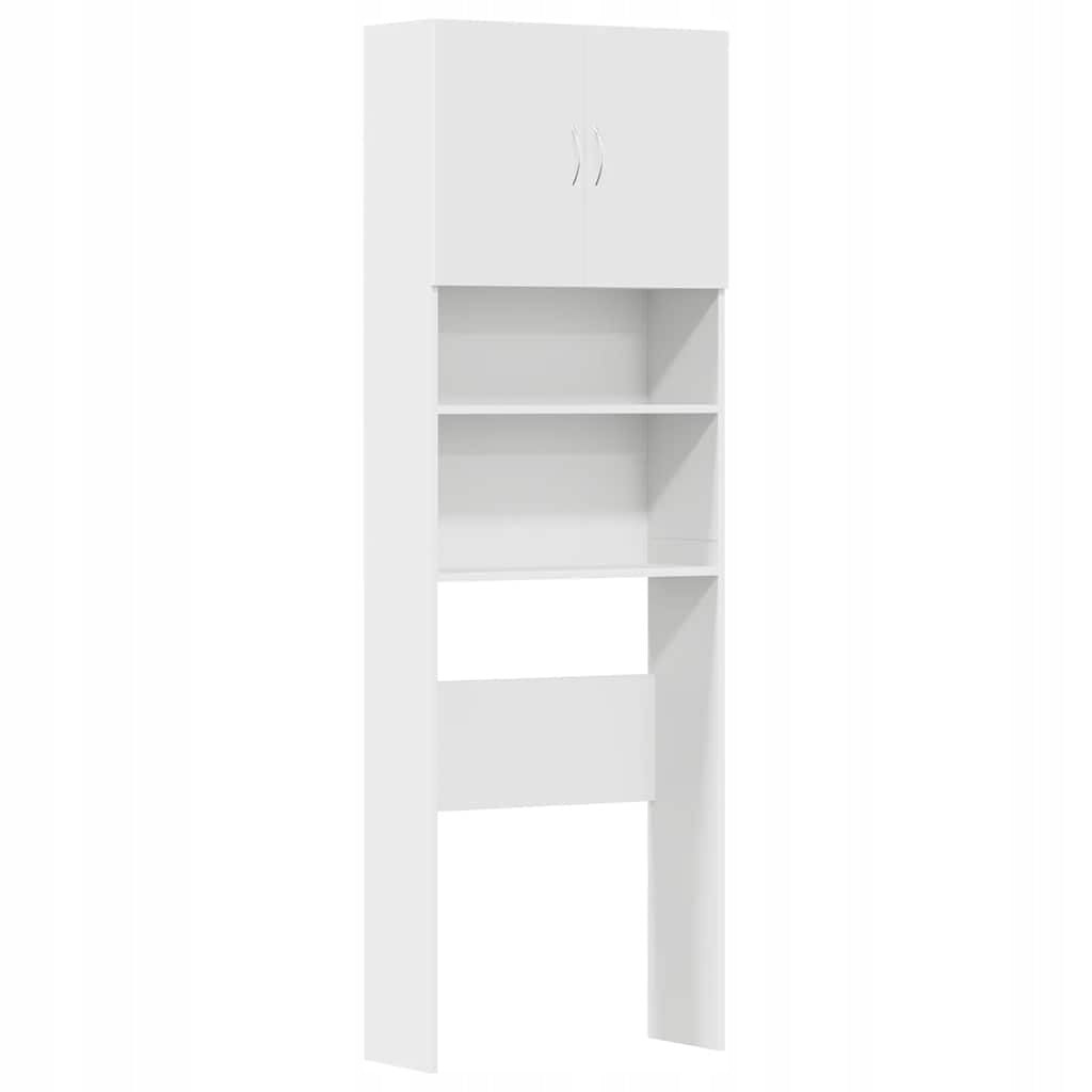 CABINET FOR WASHING MACHINE WHITE 64X24X190CM GLUED TIMBER Manufacturer code 859127