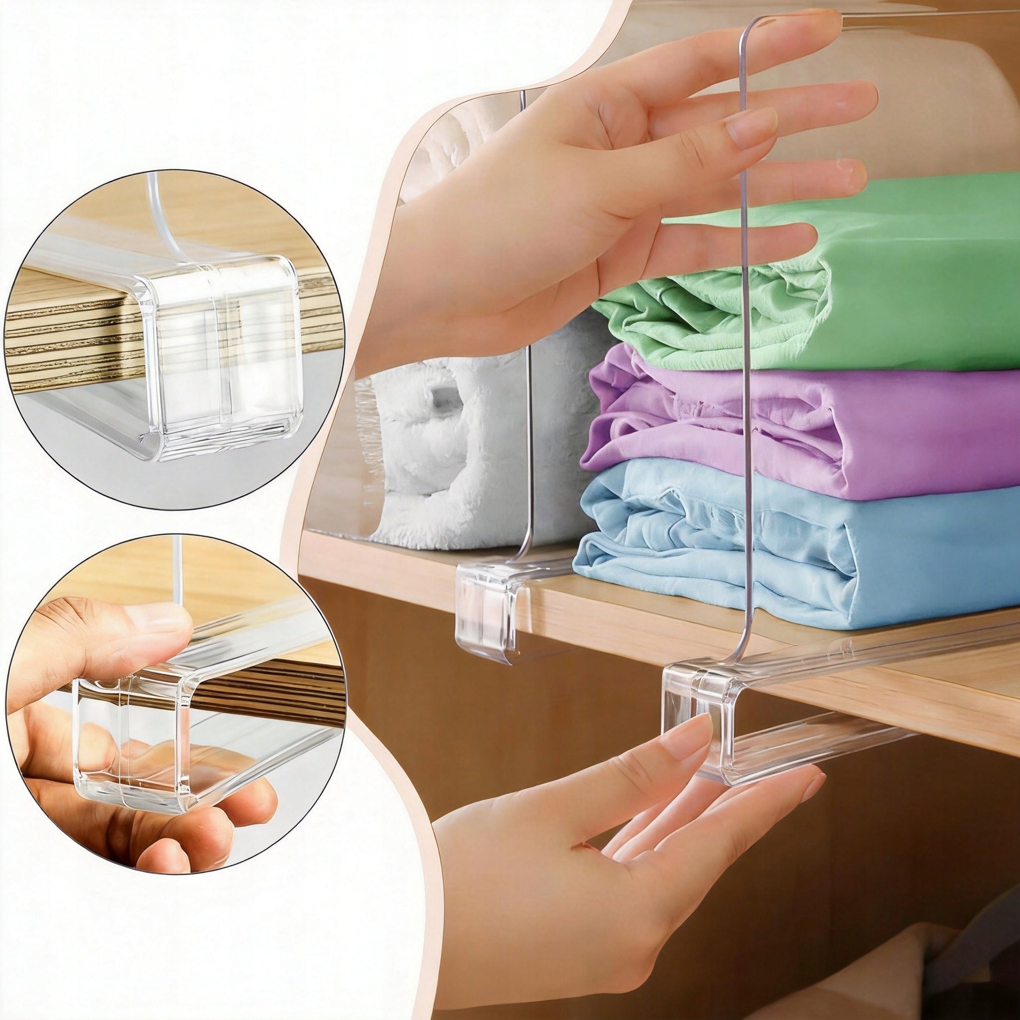 CABINET SHELF MOVABLE SHELF COMPARTMENT HIGH QUALITY STURDY IN CLOSET Brand no brand
