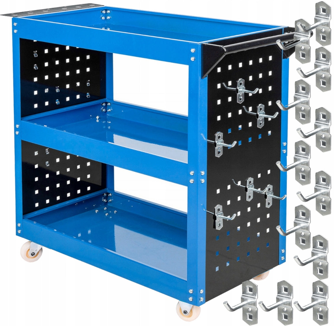 CABINET TROLLEY WORKSHOP SET SERVICE WALL 3 SHELVES