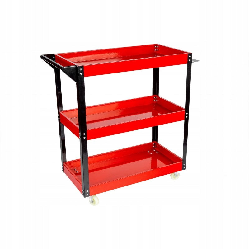 CABINET WORKSHOP TOOL TROLLEY 3 SHELVES 136KG