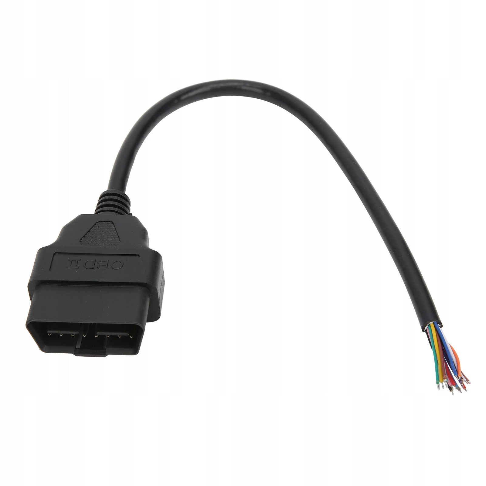 CABLE ADAPTER PLUG OBD2 II MALE 16PIN 30CM CAR DIAGNOSTICS