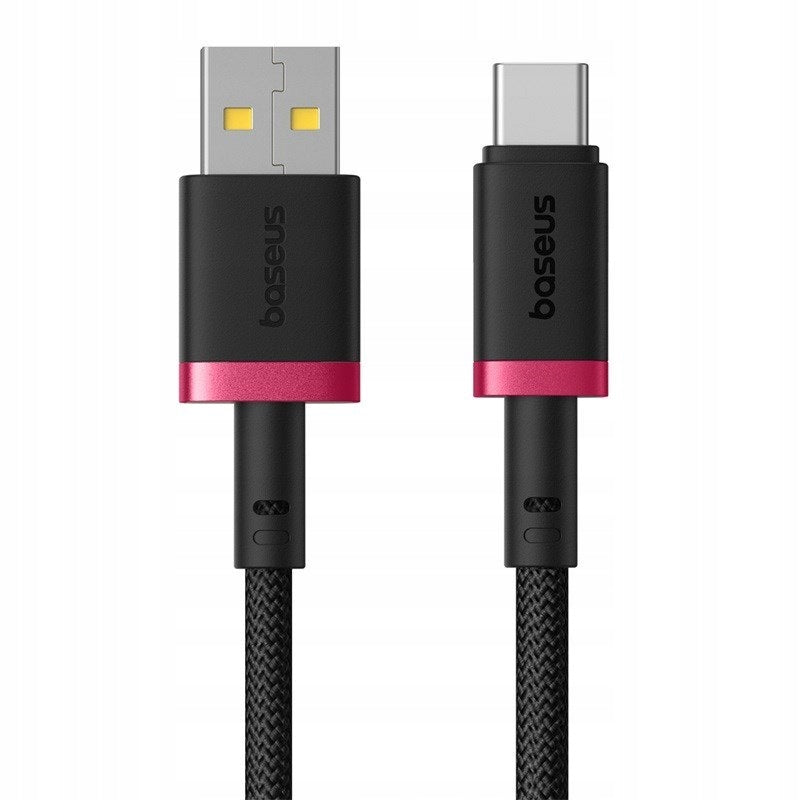 CABLE BASEUS DURA USB - USB-C 60W 1M BLACK Packaging status original
